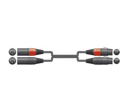 Classic Audio Leads 2 x XLR Female - 2 x XLR Male