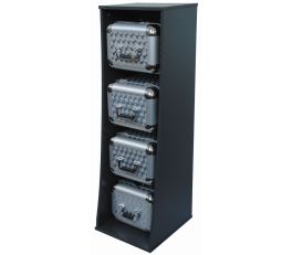 Vinyl Storage Unit Black