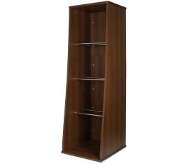 Sefour Vinyl Storage Unit  (Walnut)