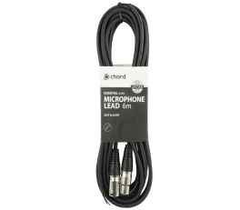 Chord Essential XLR Microphone Lead 6m Package
