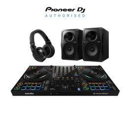 Pioneer DJ DDJ-FLX10 & VM-70 (Pair) & HDJ-X7 Bundle