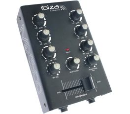 Ibiza Sound Mix500 2-Channel DJ Mixer