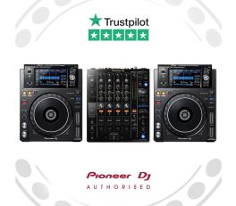 Pioneer XDJ-1000MK2 and DJM-750mk2 DJ Equipment Package