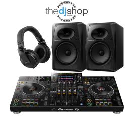 Pioneer XDJ-XZ DJ Controller, VM-80 Speakers, HDJ-X5 Headphones